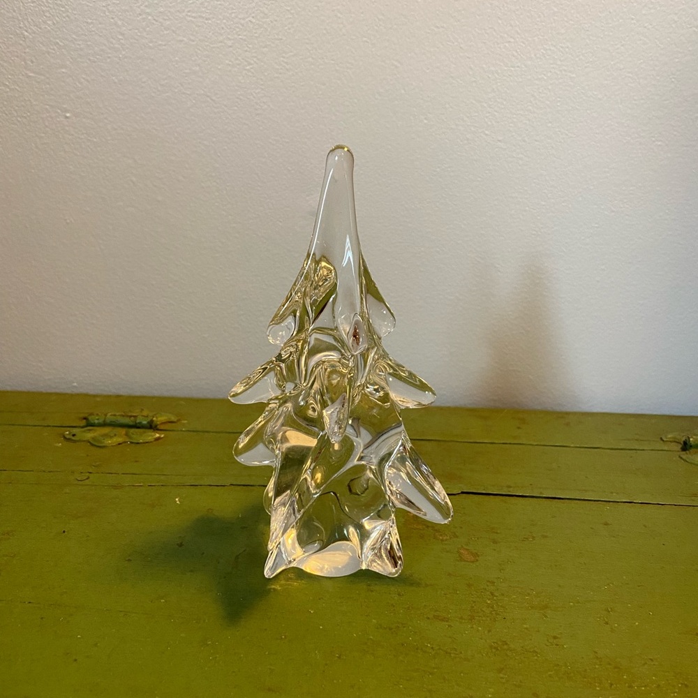 Genuine 25% Lead Crystal Christmas Tree